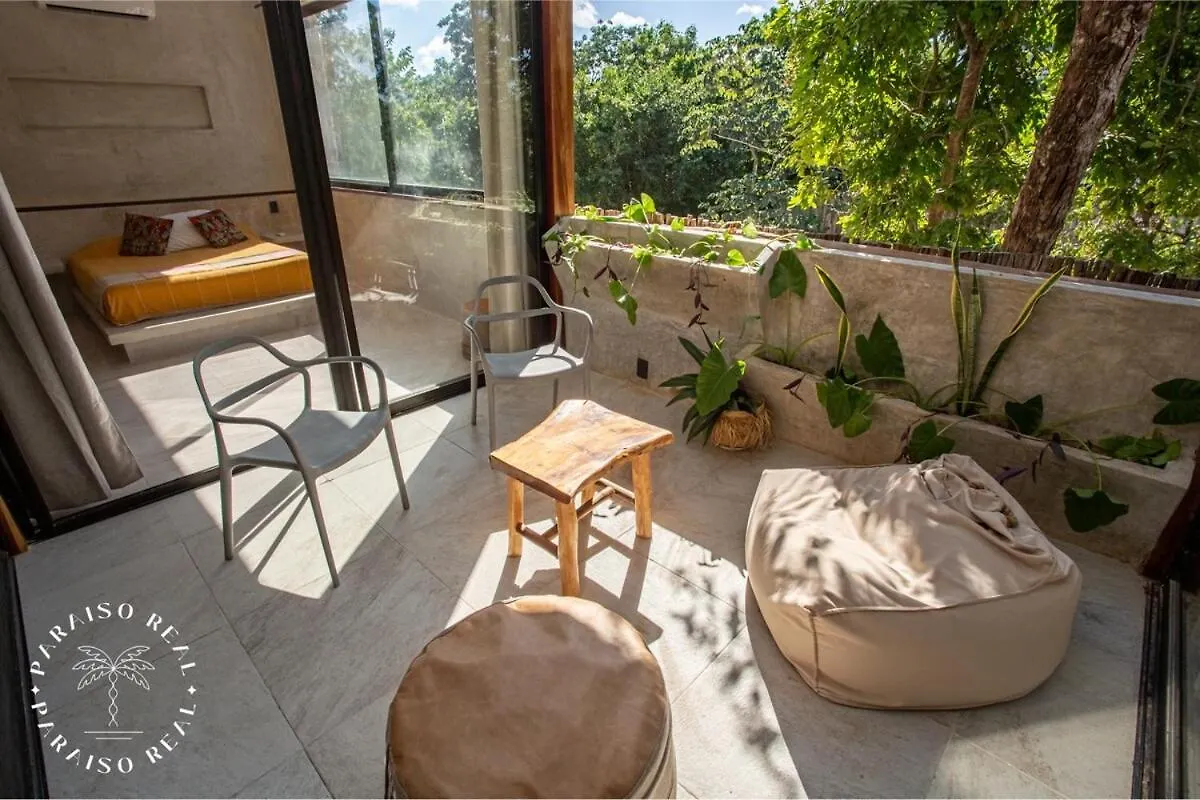 Jungle Loft 2Bdrs La Veleta Apartman Tulum Mexikó